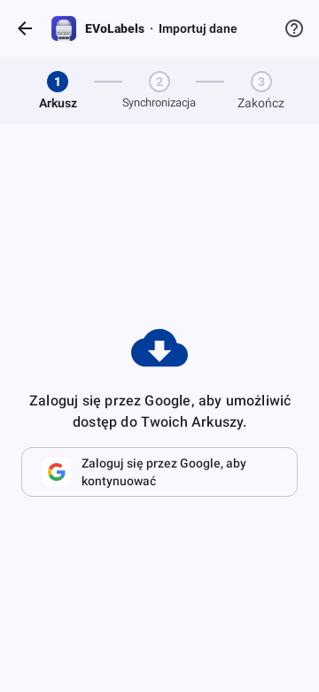 Signing in with Google